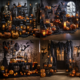 Midjourney Prompt for Halloween party decoration ideas