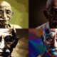 Vector illustration for Mahatma Gandhi | Midjourney Prompt