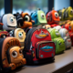 Pixar Style Character Backpacks | Midjourney Prompt