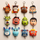 Pixar Character Keychains | Midjourney Prompt