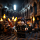 Midjourney Prompt for LEGO Harry Potter Wizarding World Sets