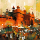 Iconic Indian Landmark Illustrations | Midjourney Prompt