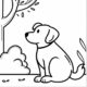 Dog-Themed Coloring Book Prompts for Hours of Joyful Coloring Fun | Leonardo AI Prompt