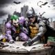 Batman with Joker, prompt Leonardo AI