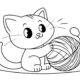 A Purrfect Cat Coloring Book