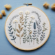 Minimalist Embroidery | Midjourney Prompt