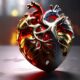 A Photorealistic Image Of A Human Heart | Midjourney Prompt