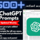 500+ ChatGPT Prompts | The Ultimate ChatGPT Prompt Library: 300+ Categories for Unmatched Growth | Mega Prompt Collection | Copy and Paste