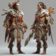 Game Character Design: Eagle Warrior