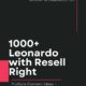 1000+ Leonardo with Resell Right|PLR Bundle Lot Multiple Content Ideas + Different Categories to Choose from