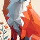 Low Poly Fox