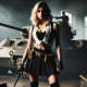 Blonde Tank Girl – HD Wallpaper