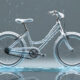 White bicycle in the rain – Promt Leonardo Ai