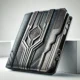 “Futuristic Geometric Wallet Design”